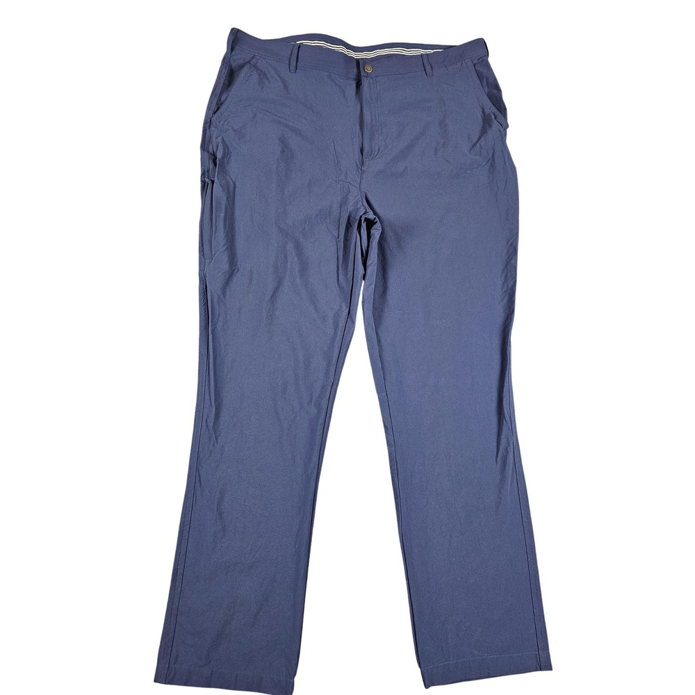 Coolibar Pants Mens 40x32 Navy Blue UPF 50+ Sun Protection Stretch Chino Golf